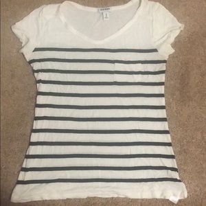 Black & White Striped T